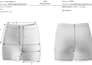 clothes pattern making and grading, marker by lectra modaris